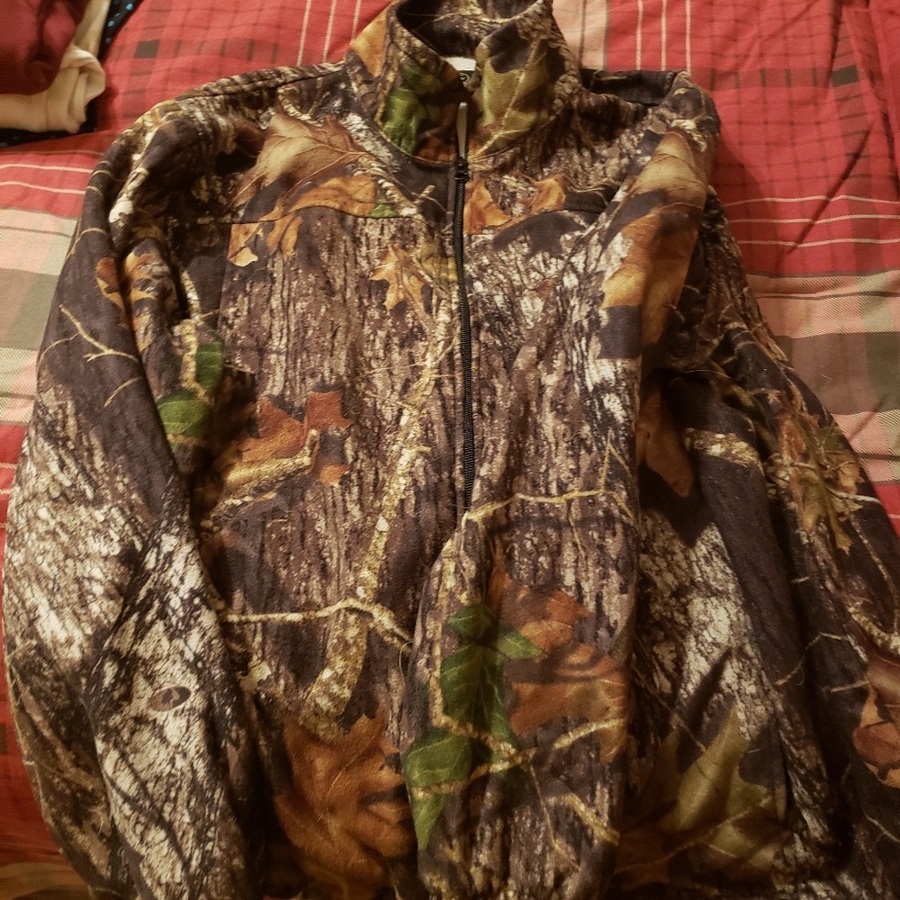 Mens cammo fleese jacket